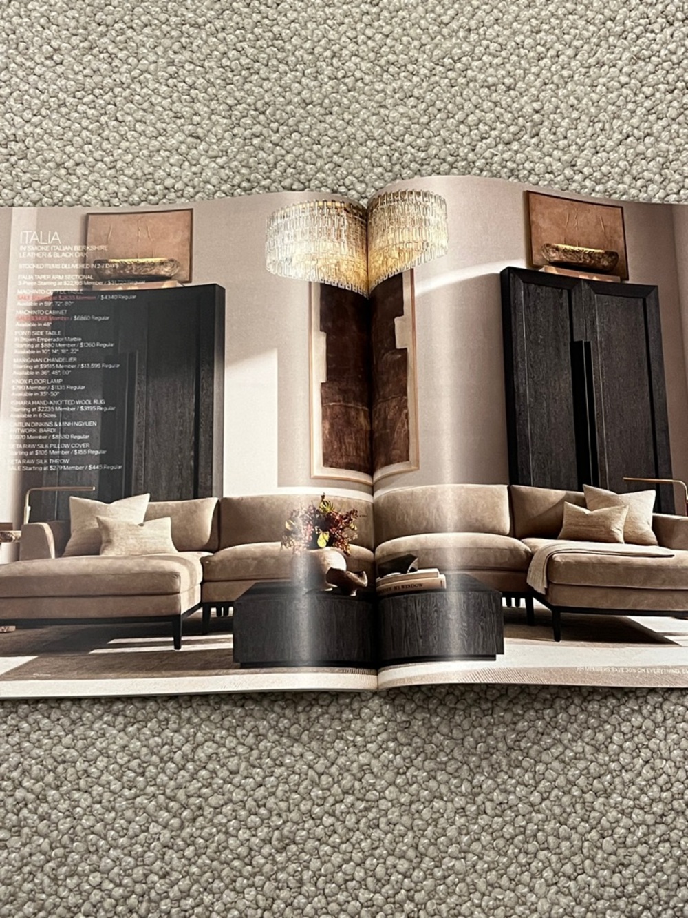 RH Restoration Hardware "Modern" Catalog - Like a Home Décor Coffee Table Book - Picture 11 of 13